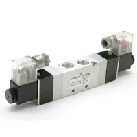 5 Way 3 Position Double Solenoid Valve Open Centers