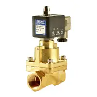 Brass High Pressure 40 BAR Normally Closed Solenoid Valve