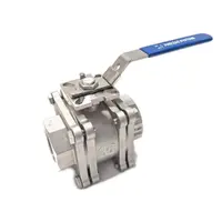 Stainless Steel NPT Threaded Fire Safe Ball Valve