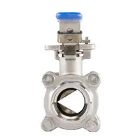 V Port Stainless Steel Threaded Ball Valve