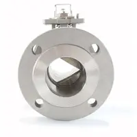 Flanged V port Stainless Steel Ball Valve