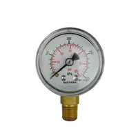 40mm Stainless Steel Case Brass Internals Bottom Entry Pressure Gauge